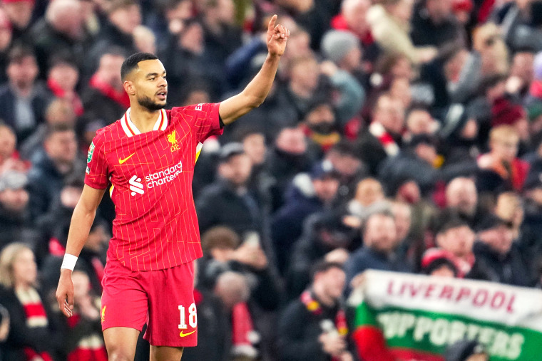 Liverpool's Cody Gakpo soccer futbol