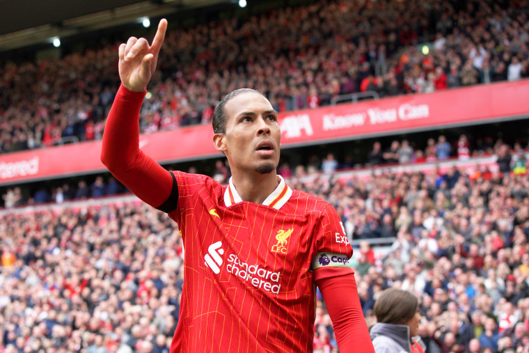 Britain Soccer Premier League soccer futbol Virgil van Dijk
